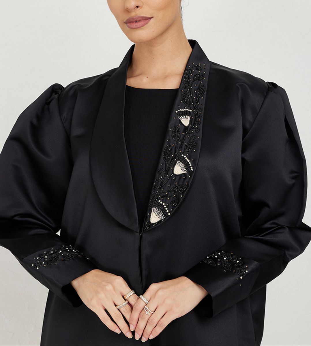 Rosette Abaya - Women's Abayas 1