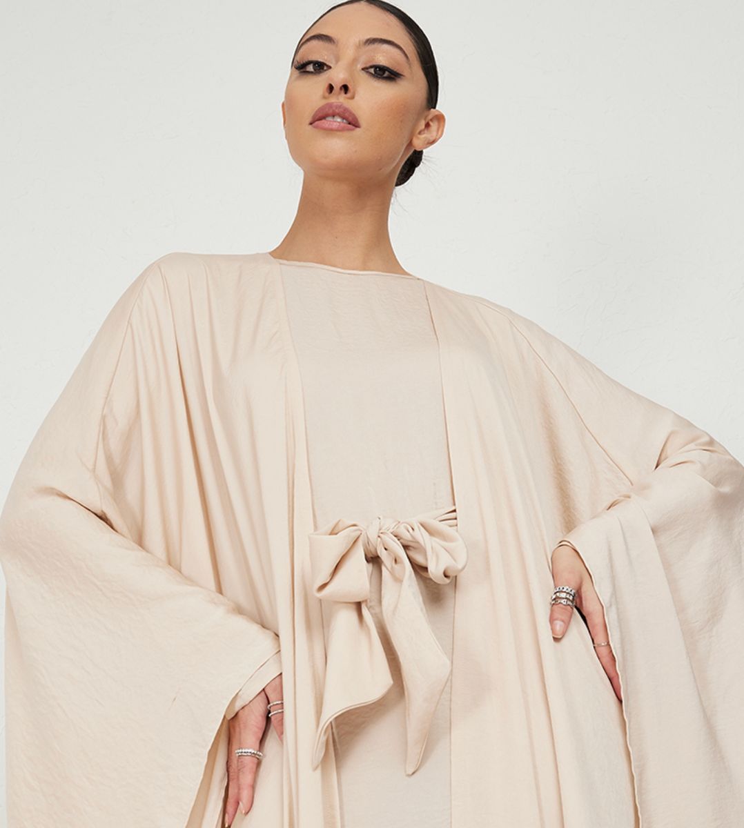 Rosette Abaya - Women's Abayas 2