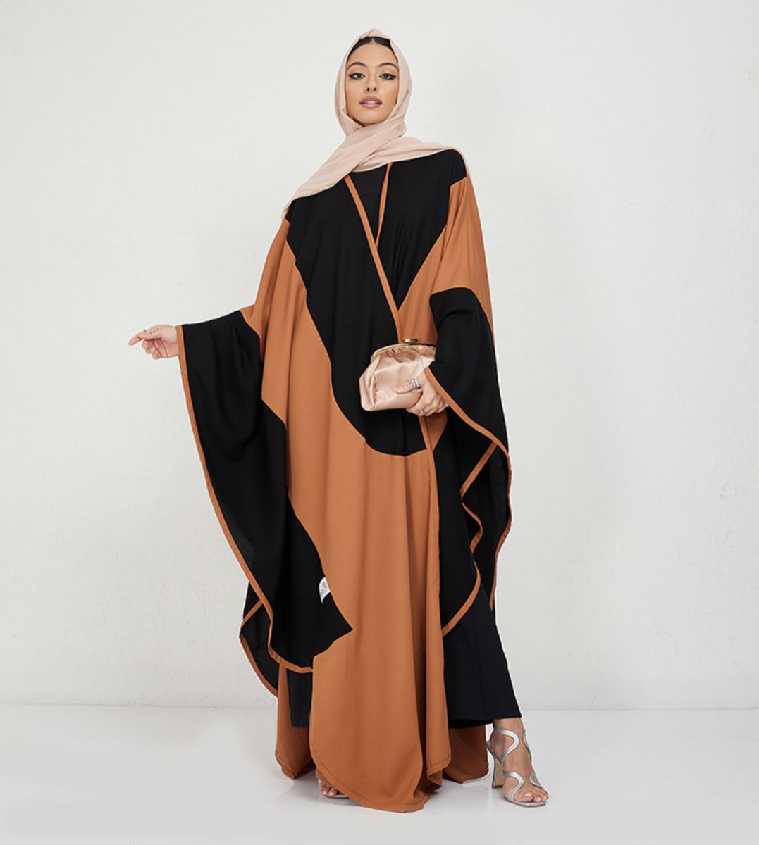 Orange Islamic Abaya Women's Orange Islamic Abaya - Abayas 3