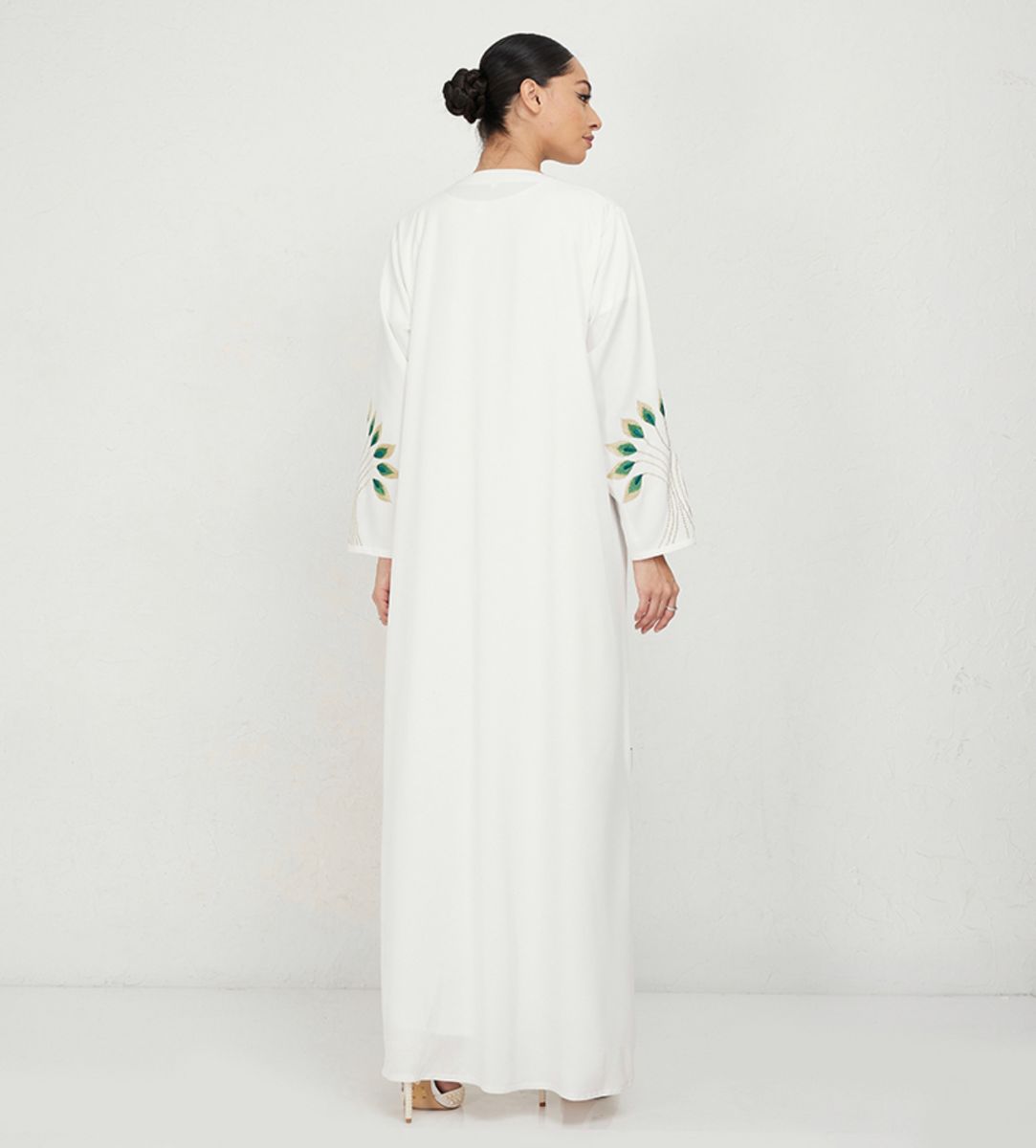 Glolden leavs Abaya Women's Glolden Leavs Abaya - Abayas 2