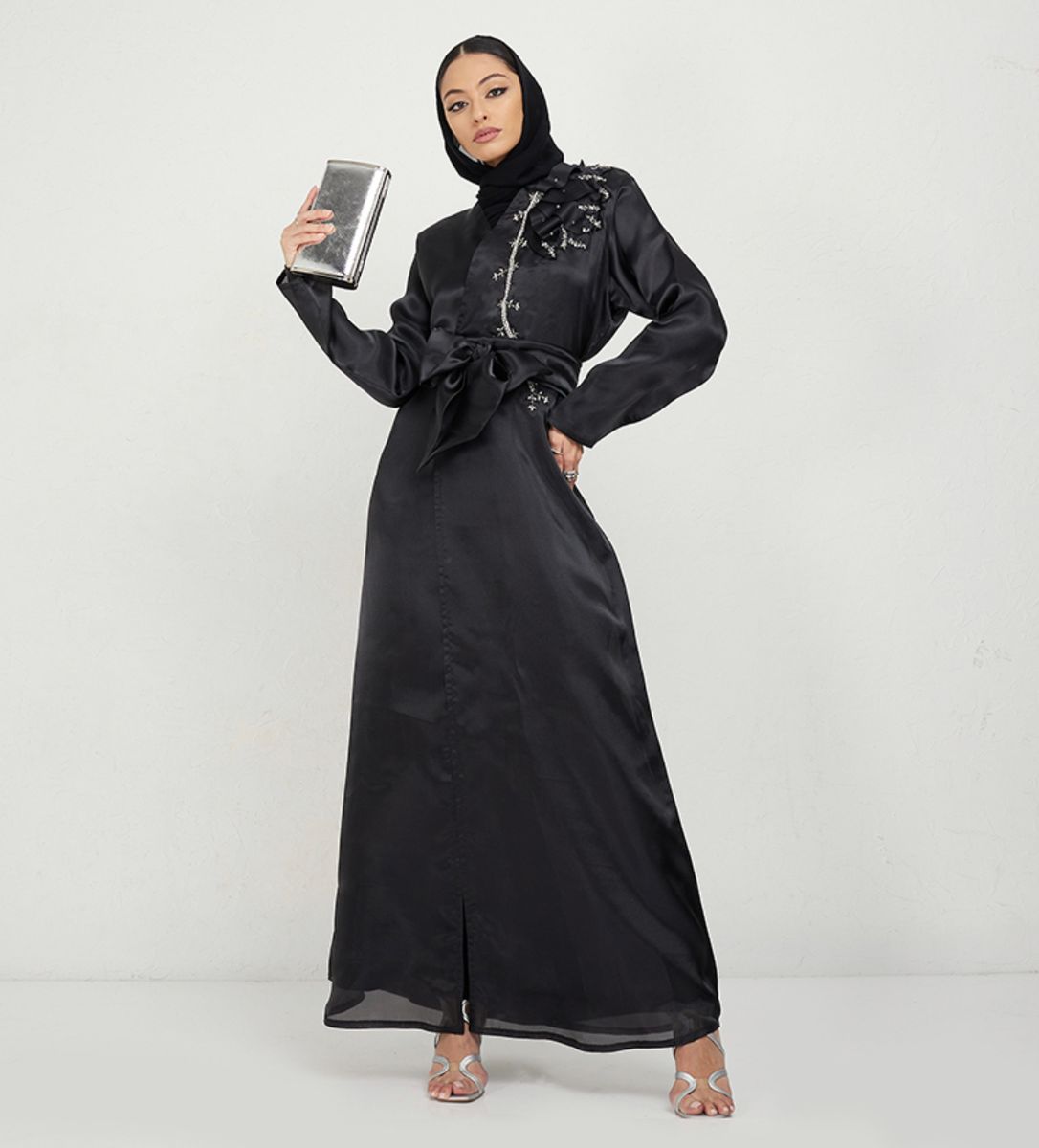 Rosette Abaya - Women's Abayas 9