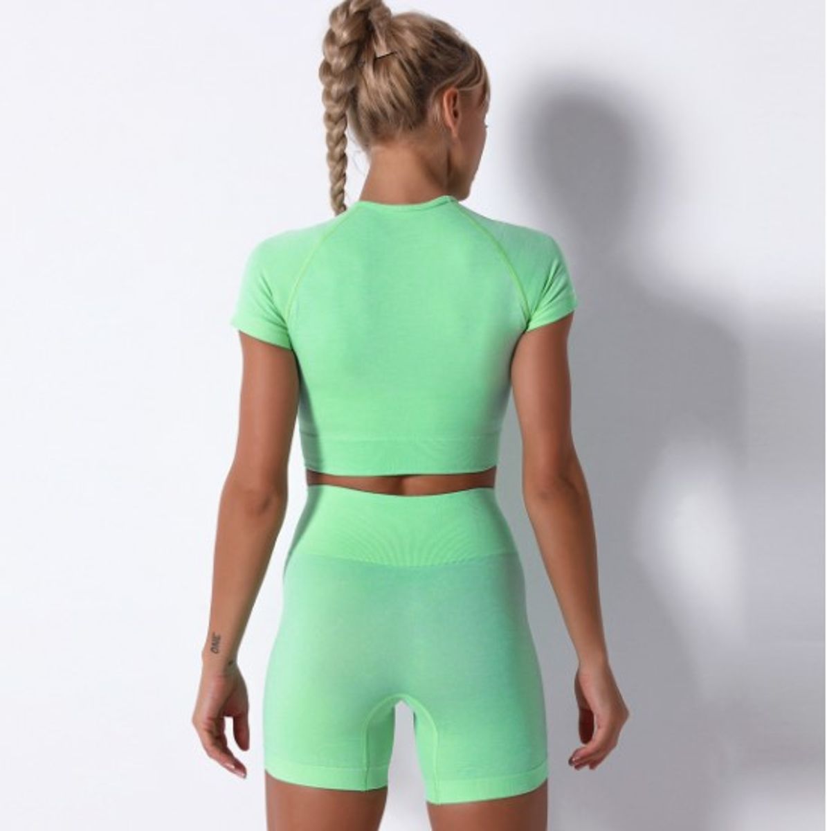 GRAPE' Candy Color' Short Suit Grape - Women's Sportswear Sets 9