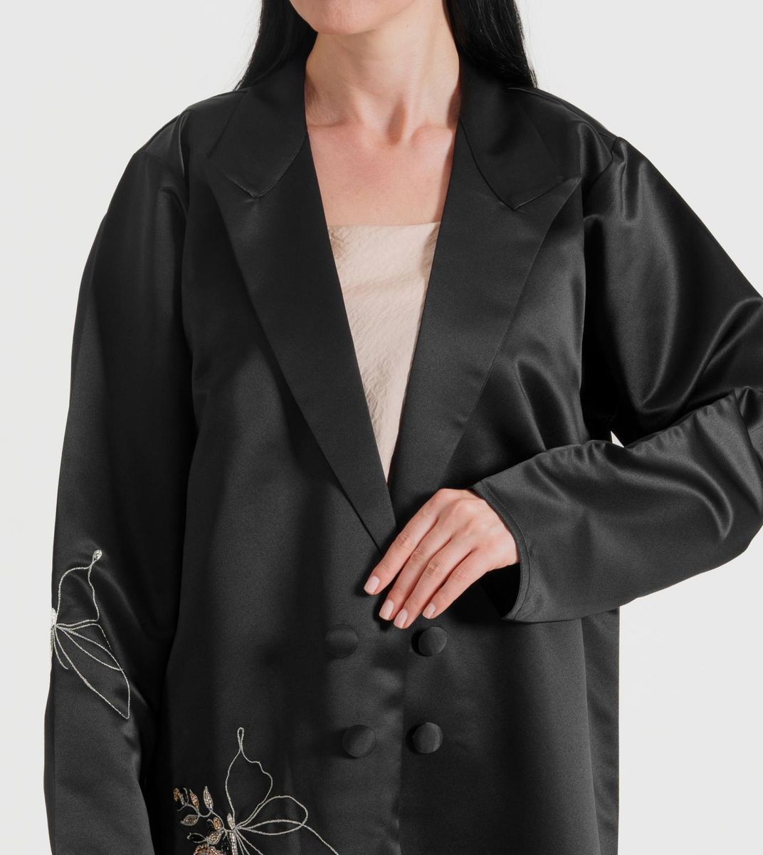Women's Butterfly Jacket Abaya - Abayas 1