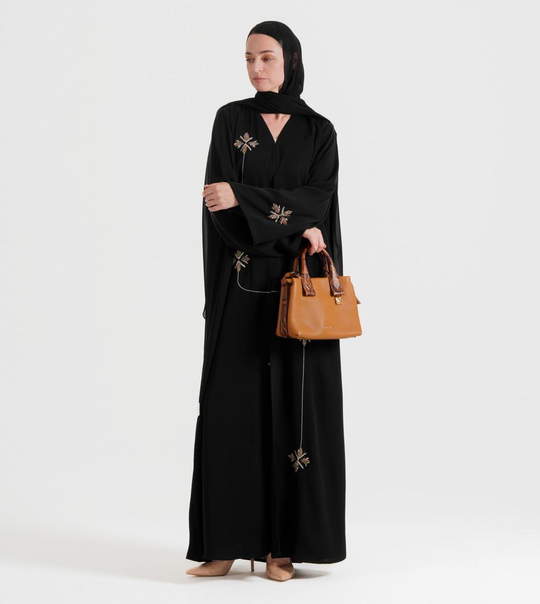 Rosette Abaya - Women's Abayas 3