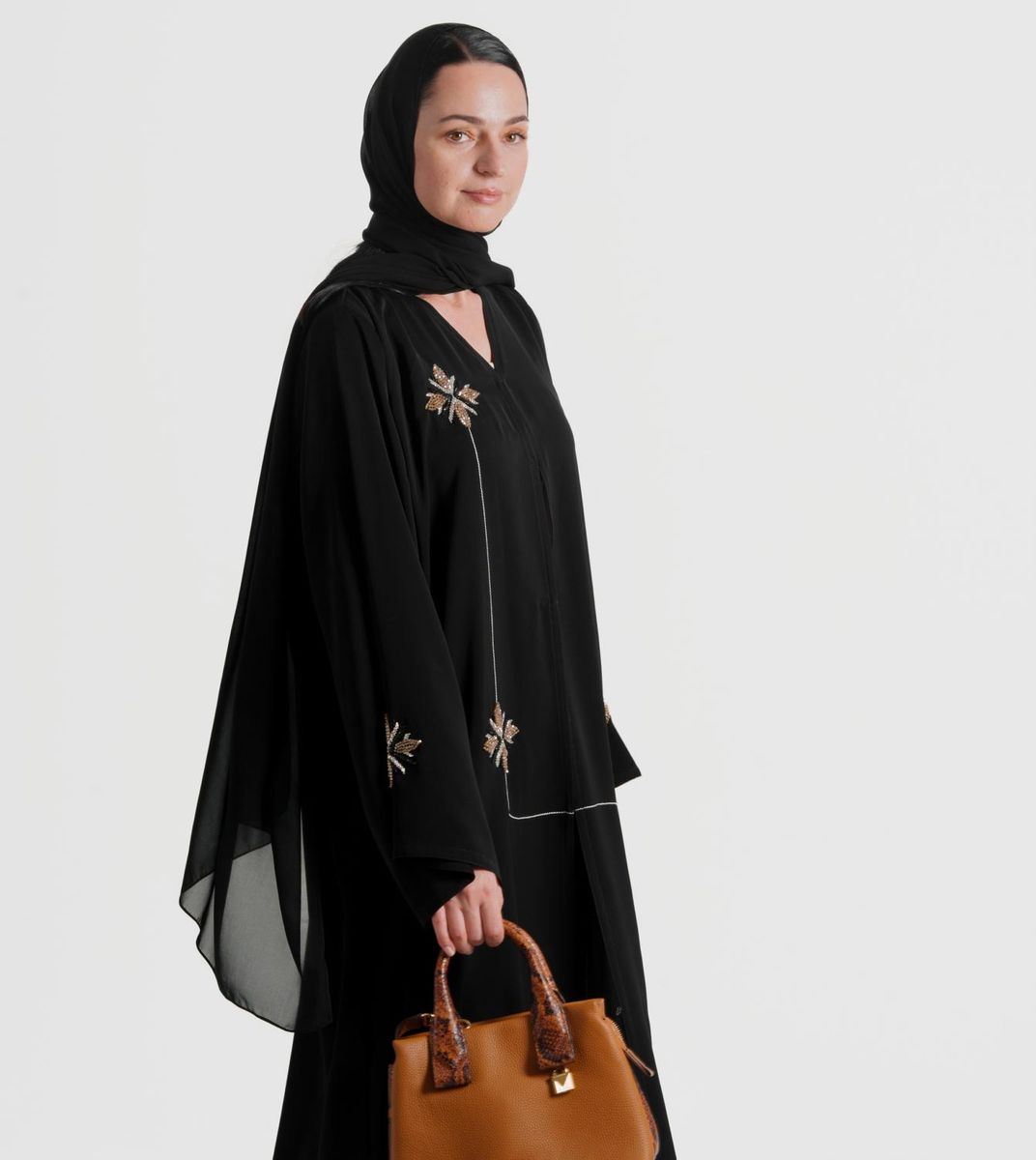 Rosette Abaya - Women's Abayas 4