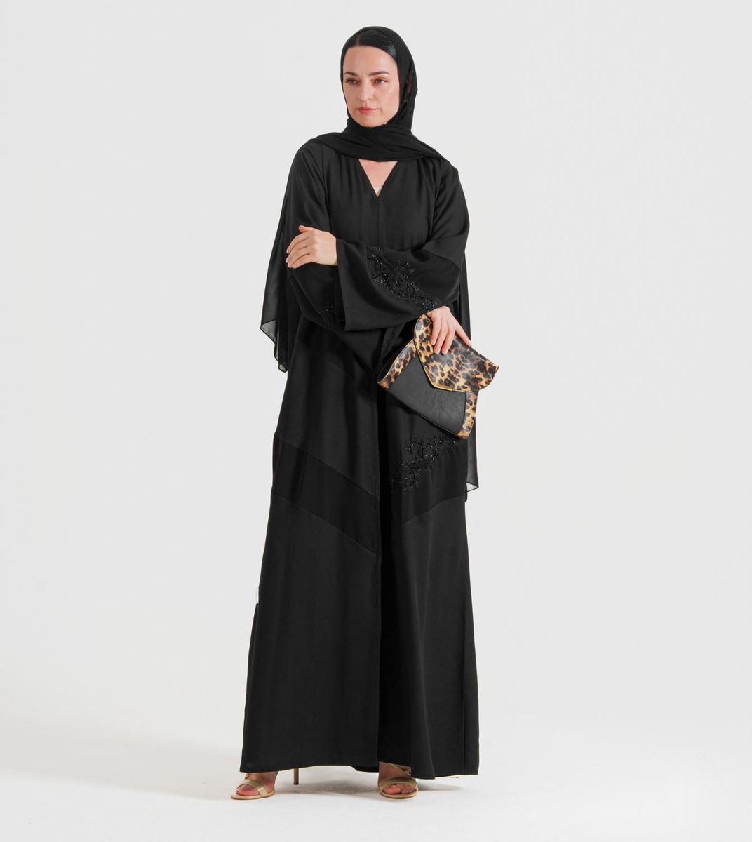 Rosette Abaya - Women's Abayas 3