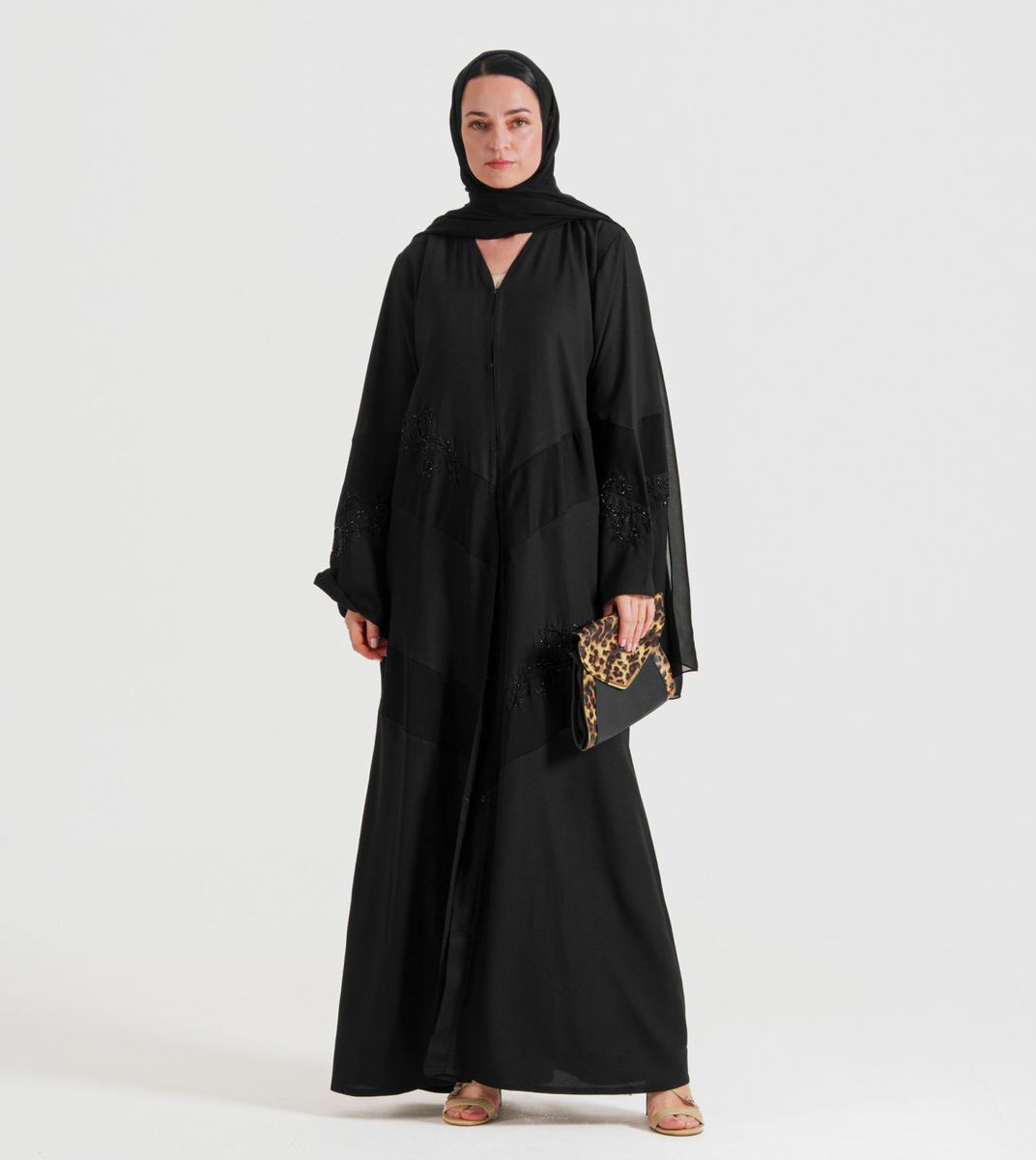 Rosette Abaya - Women's Abayas 4