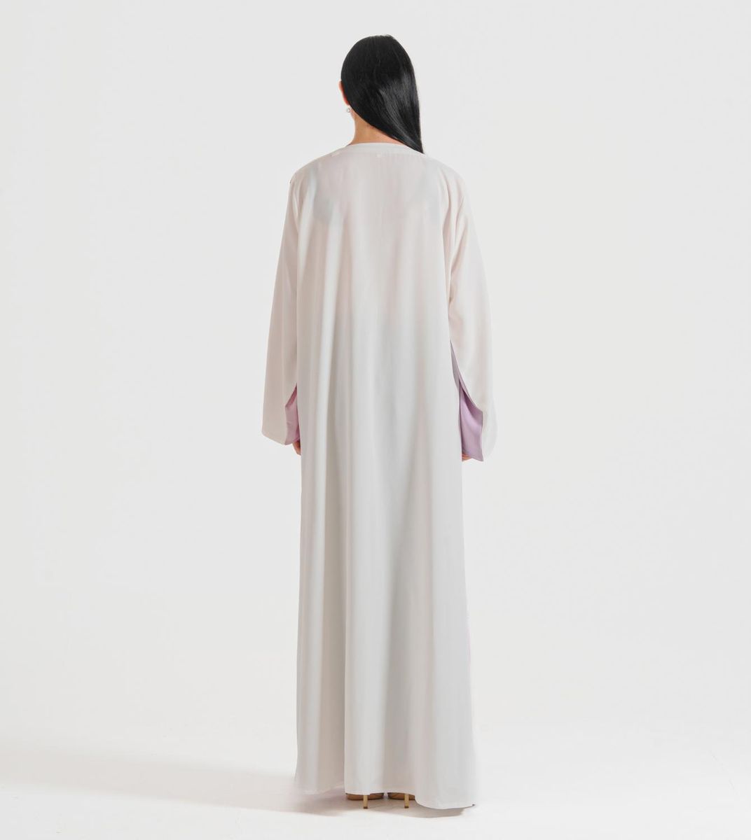 Barbie Pink Abaya Rosette Abaya - Women's Abayas 2