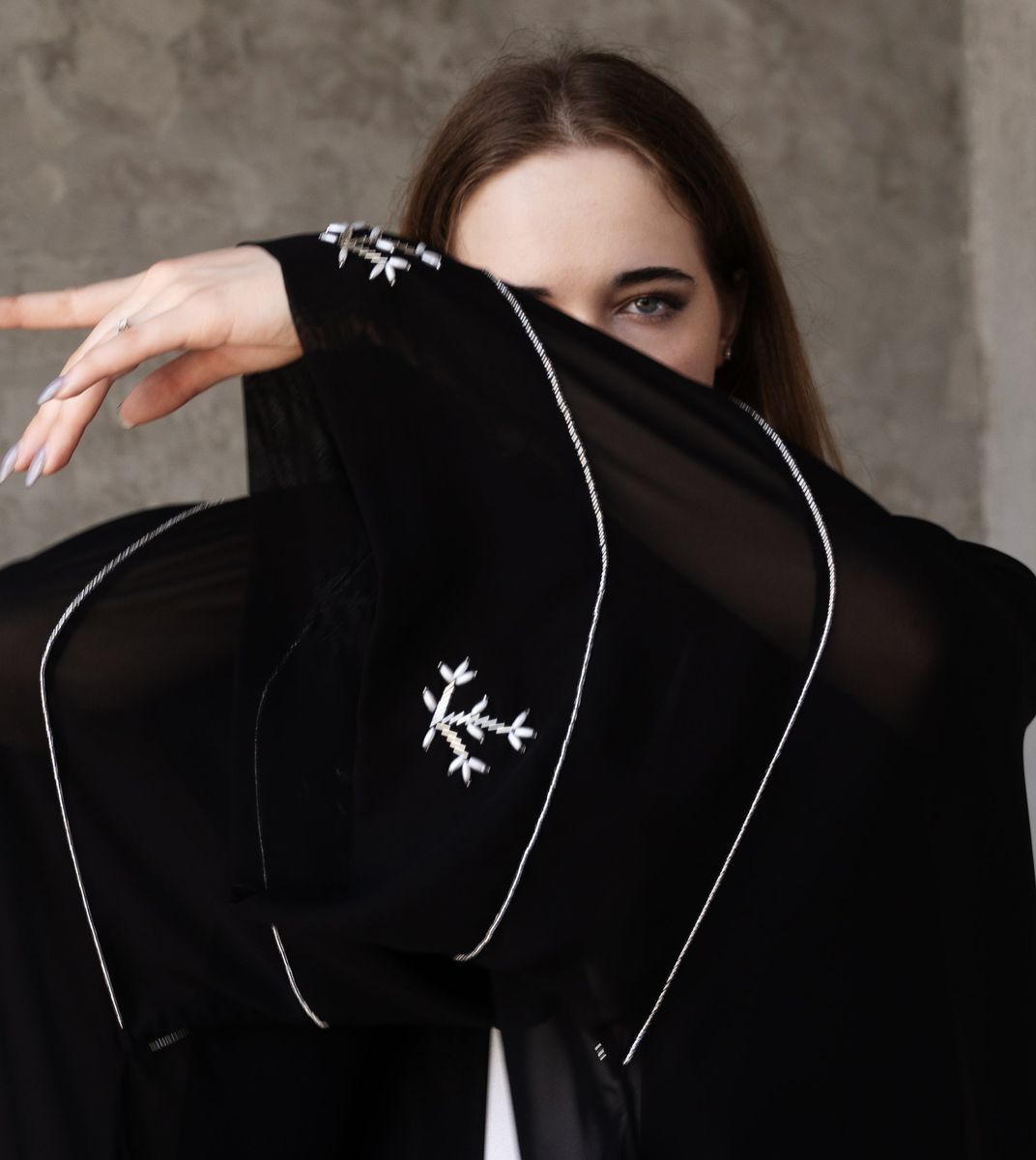 Rosette Abaya - Women's Abayas 1