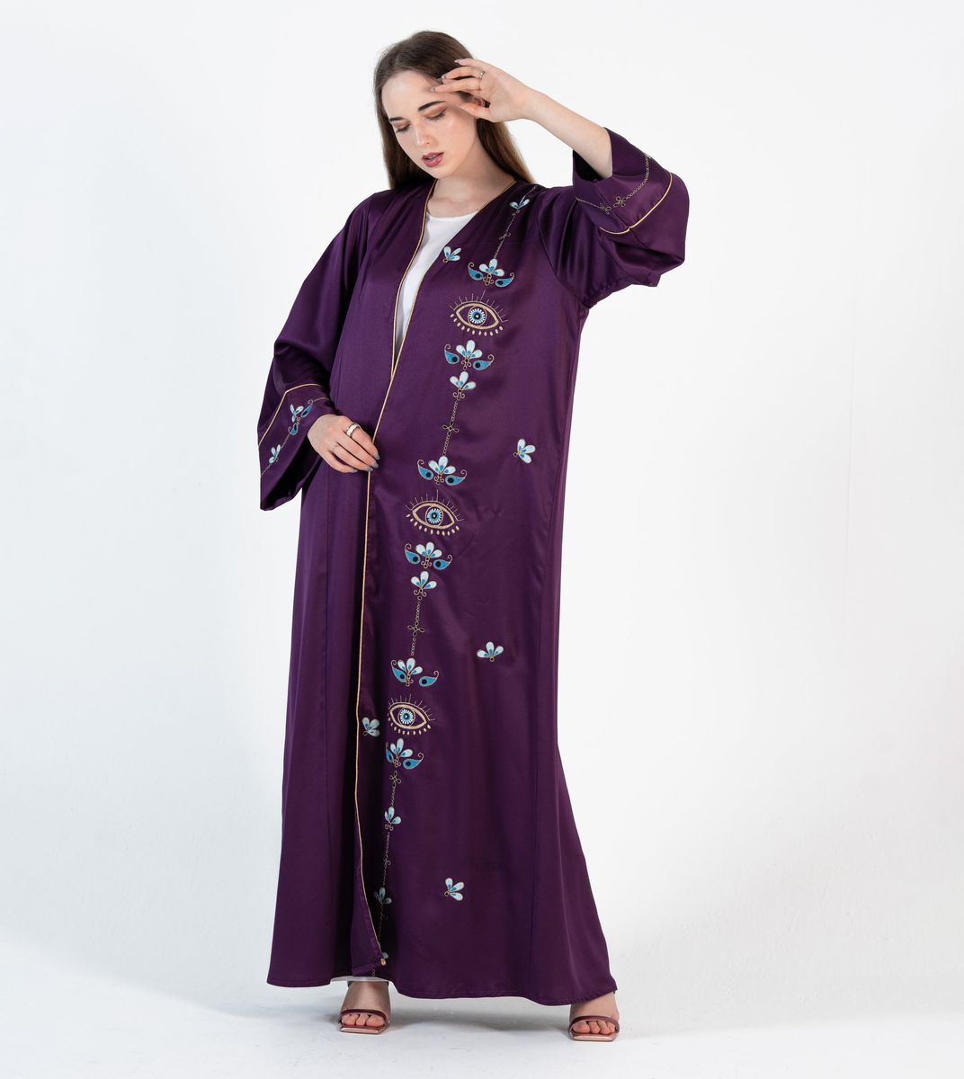 Rosette Abaya - Women's Abayas 5