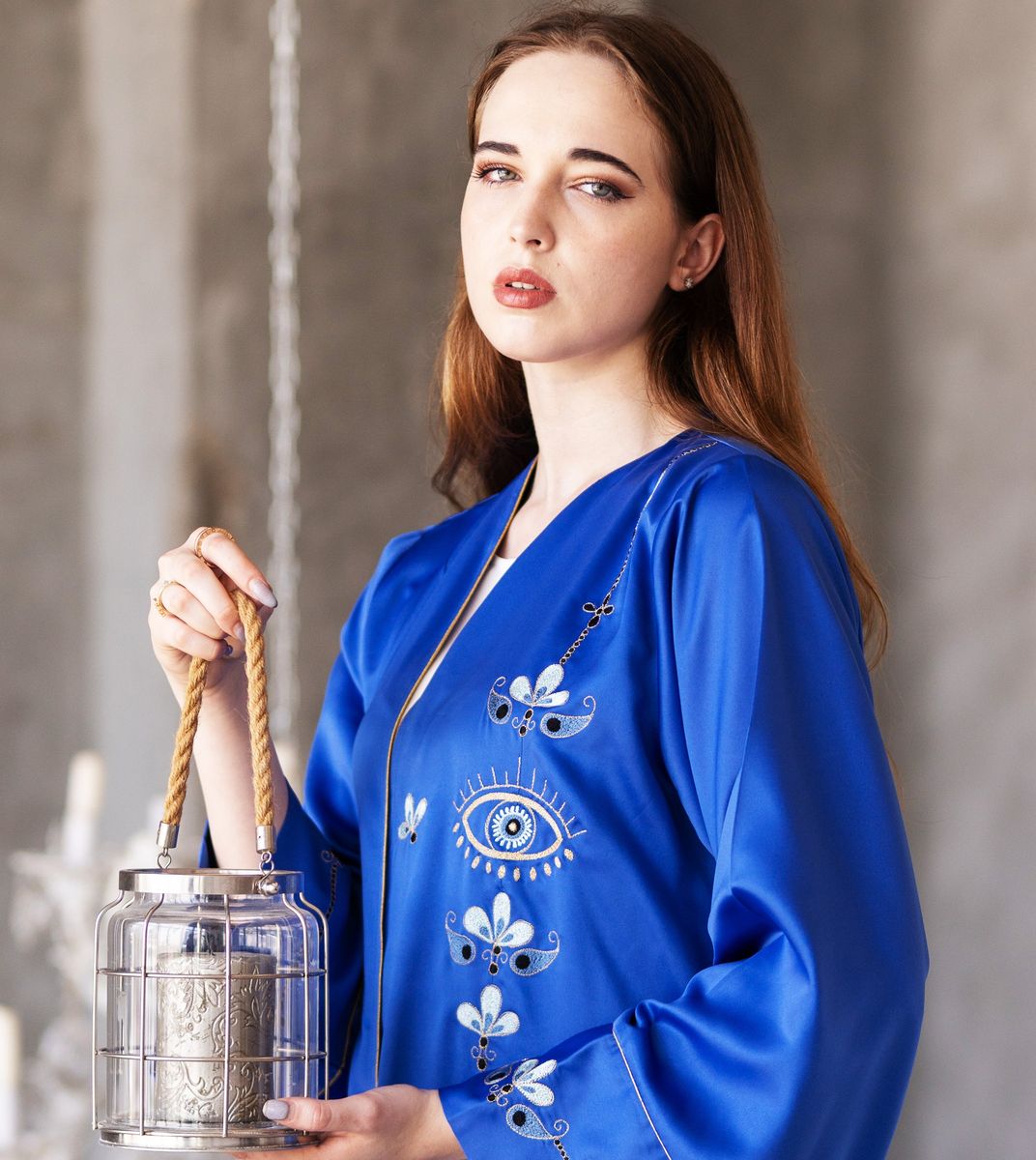 Rosette Abaya - Women's Abayas 4