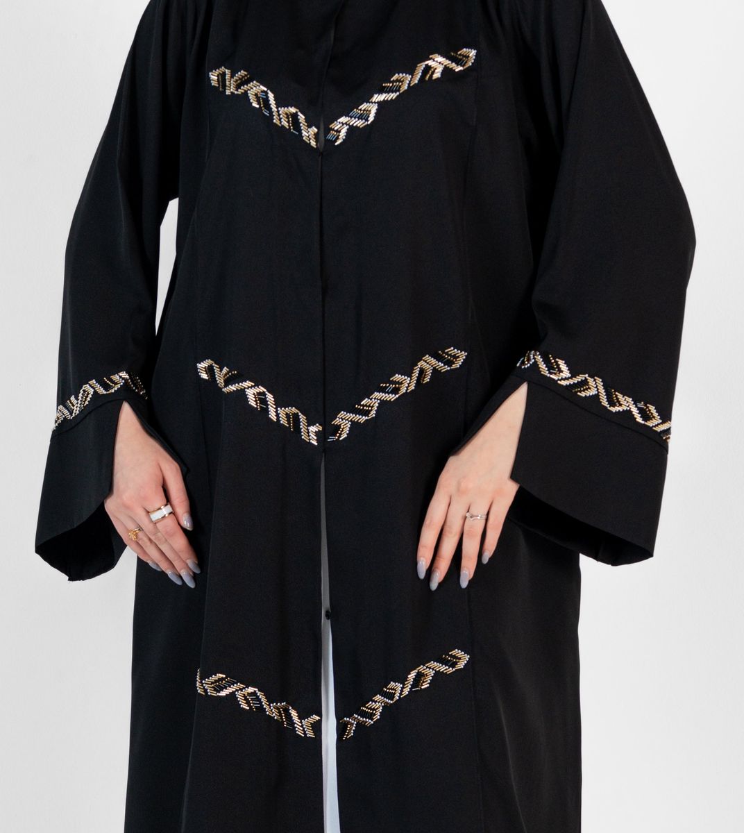 Rosette Abaya - Women's Abayas 1