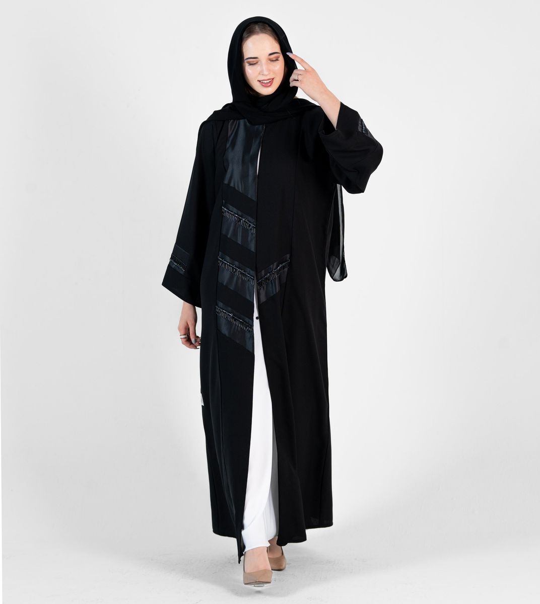 Rosette Abaya - Women's Abayas 4