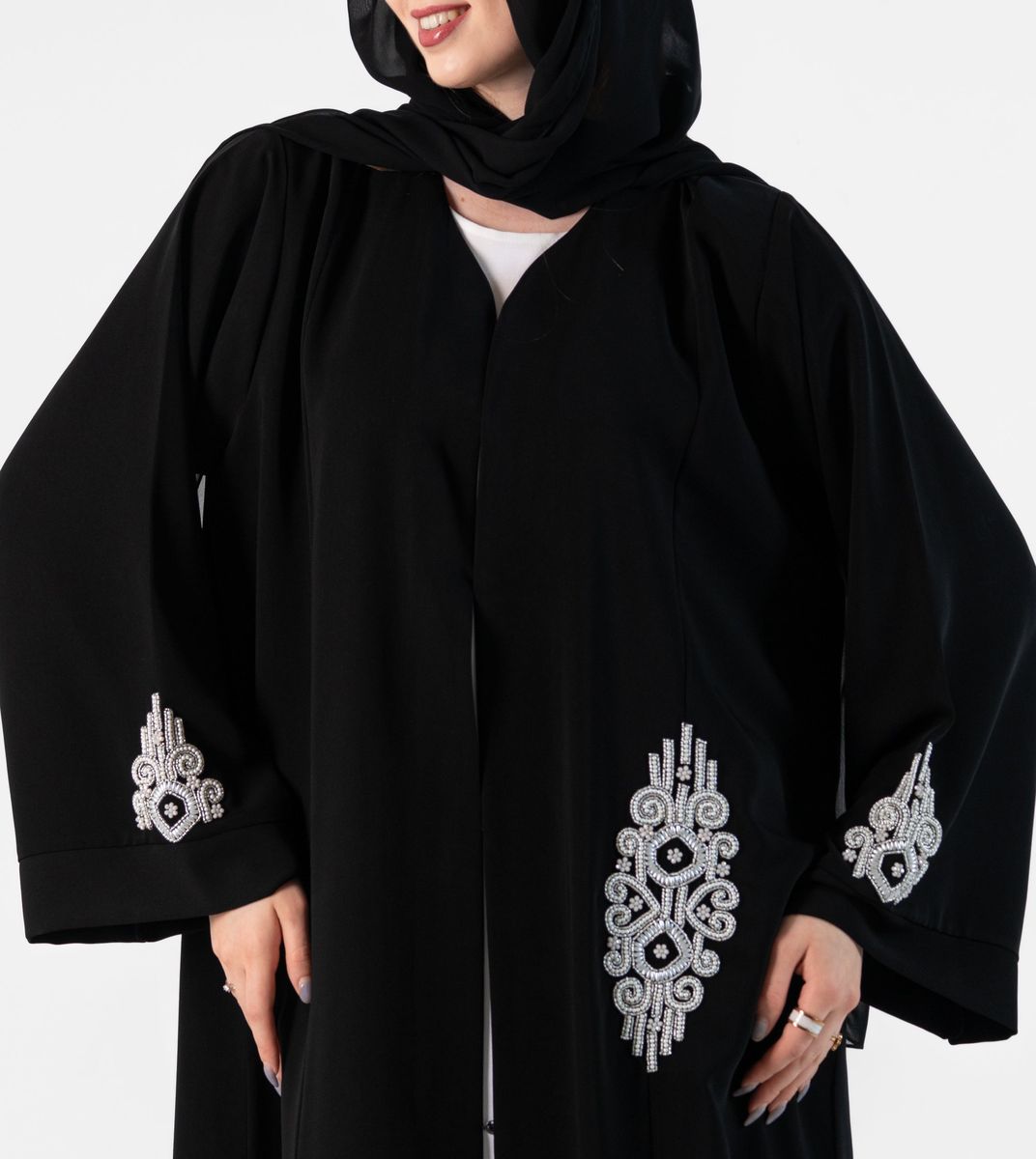 Rosette Abaya - Women's Abayas 1