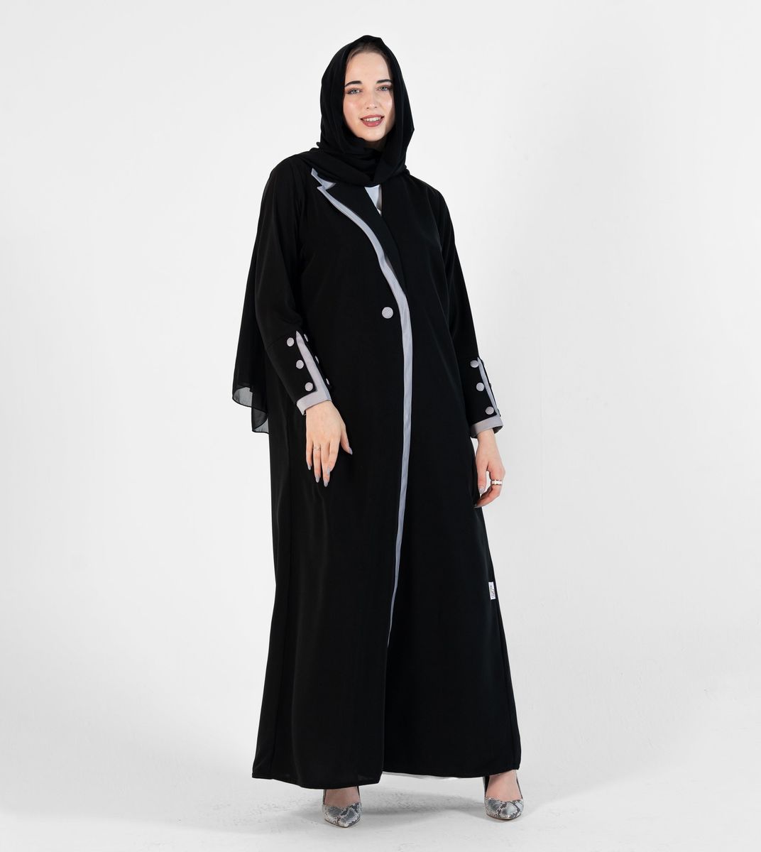 Rosette Abaya - Women's Abayas 4