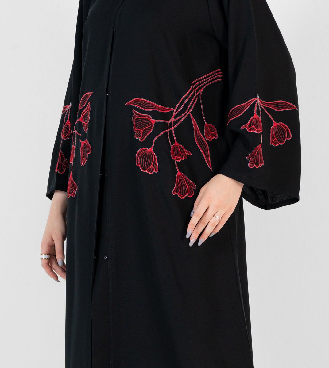 Rosette Abaya - Women's Abayas 1