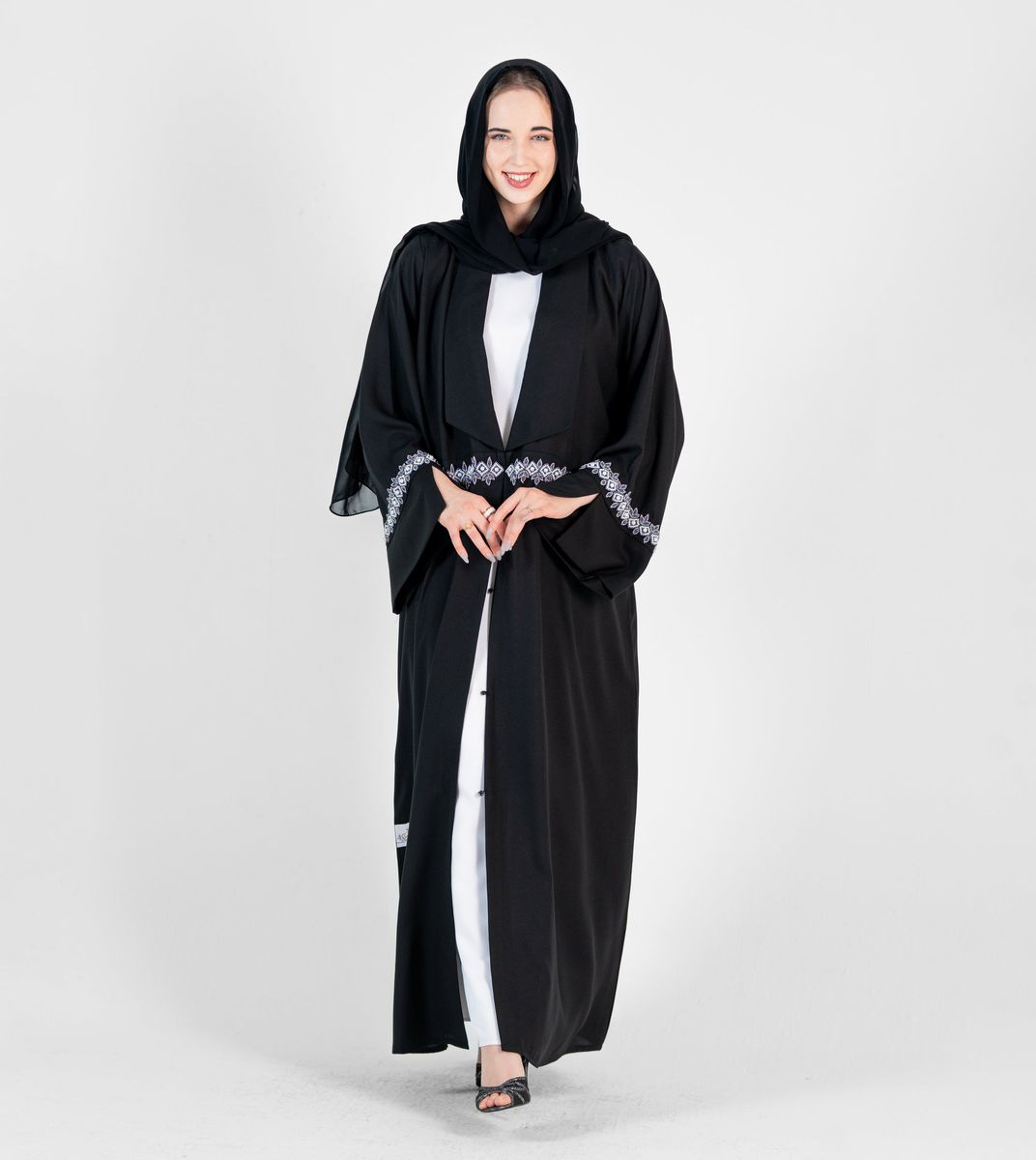 Rosette Abaya - Women's Abayas 3