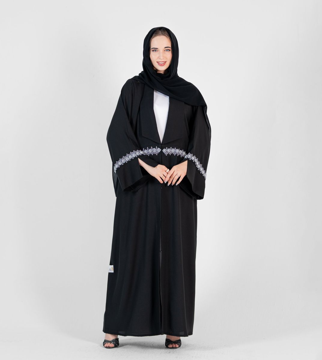 Rosette Abaya - Women's Abayas 4