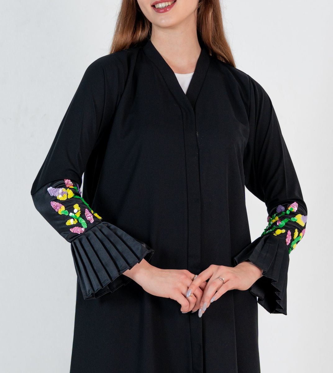 Rosette Abaya - Women's Abayas 2