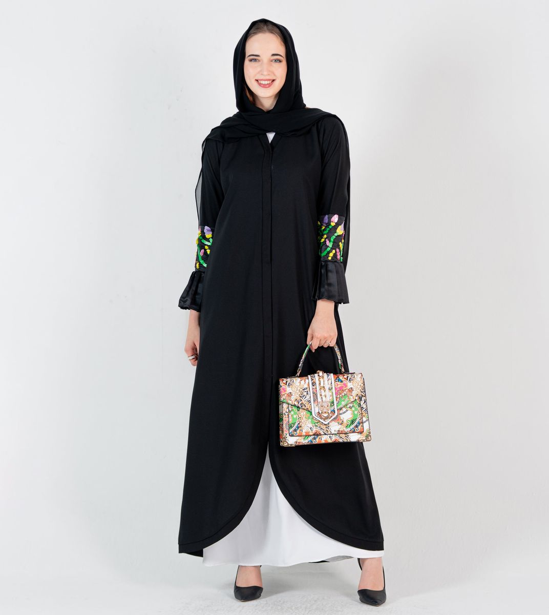 Rosette Abaya - Women's Abayas