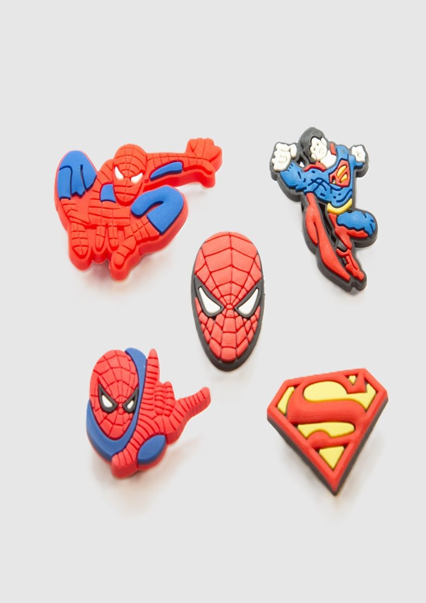 Pikkaboo Crocs Charms - Super Heroes