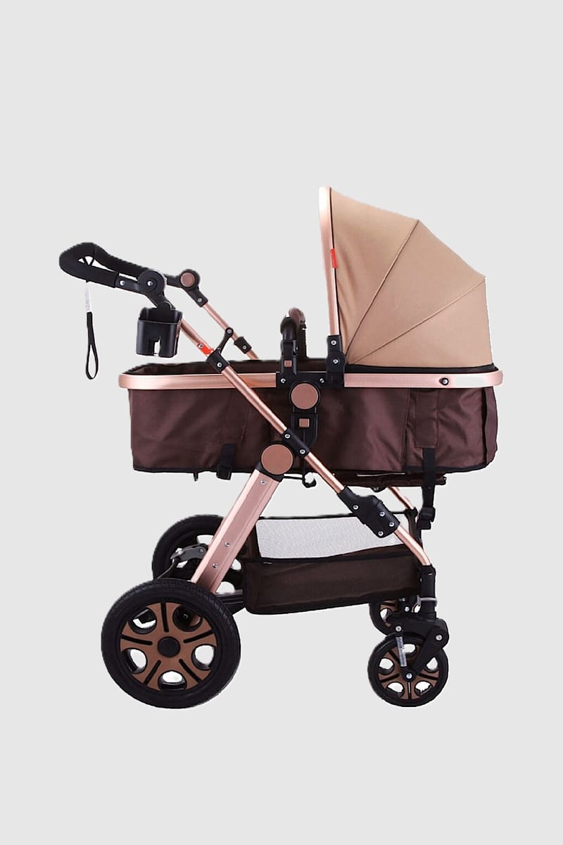 Pikkaboo 3In1 Luxury Pram Stroller Pikkaboo - Kids's Strollers 3