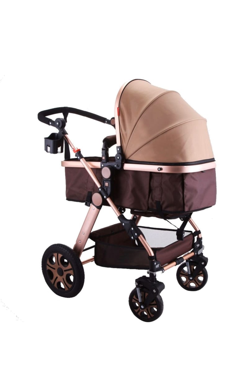 Pikkaboo 3In1 Luxury Pram Stroller Pikkaboo - Kids's Strollers 6