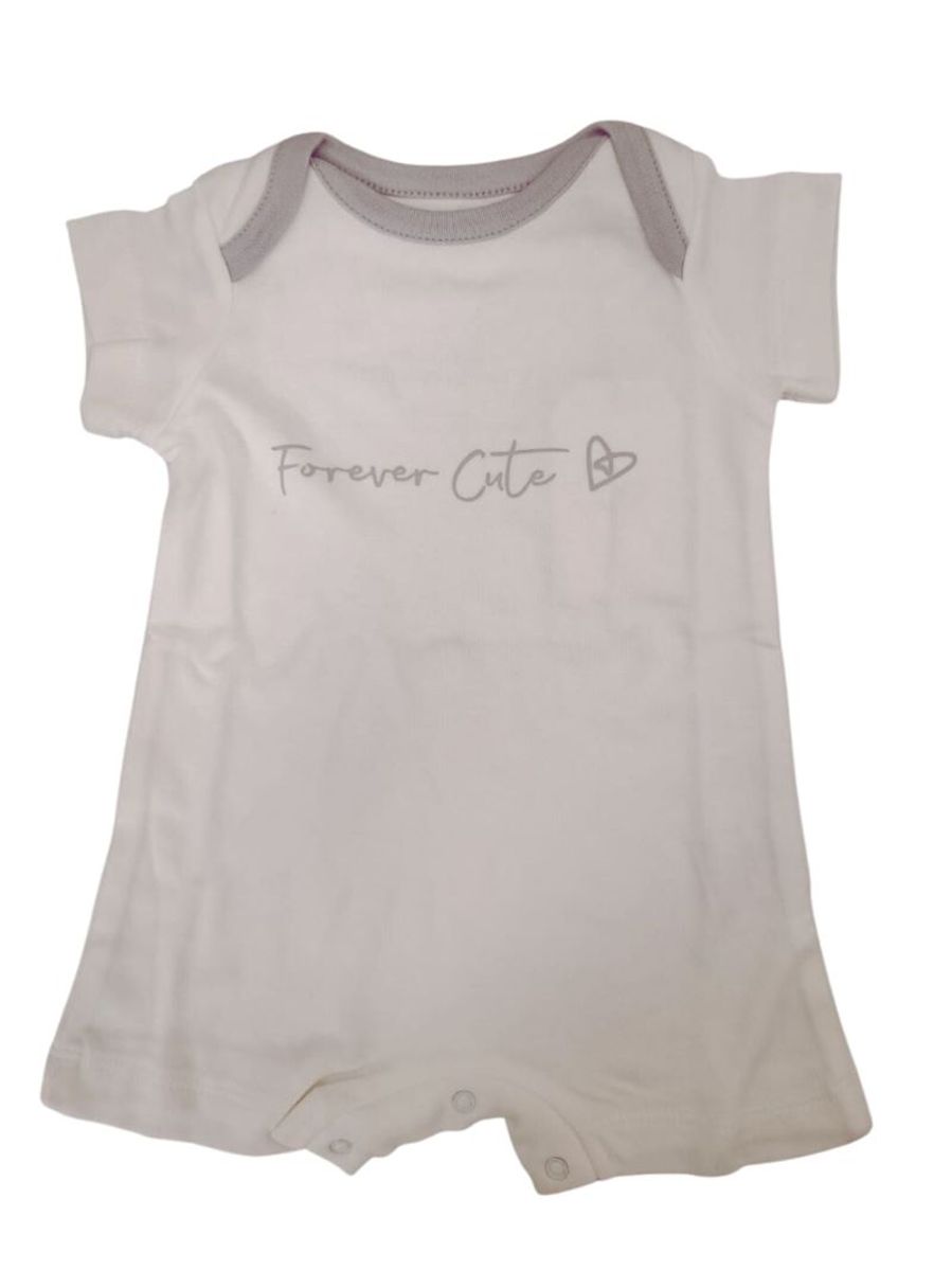 Forever Cute Romper (White) - Rompers & Playsuits 1