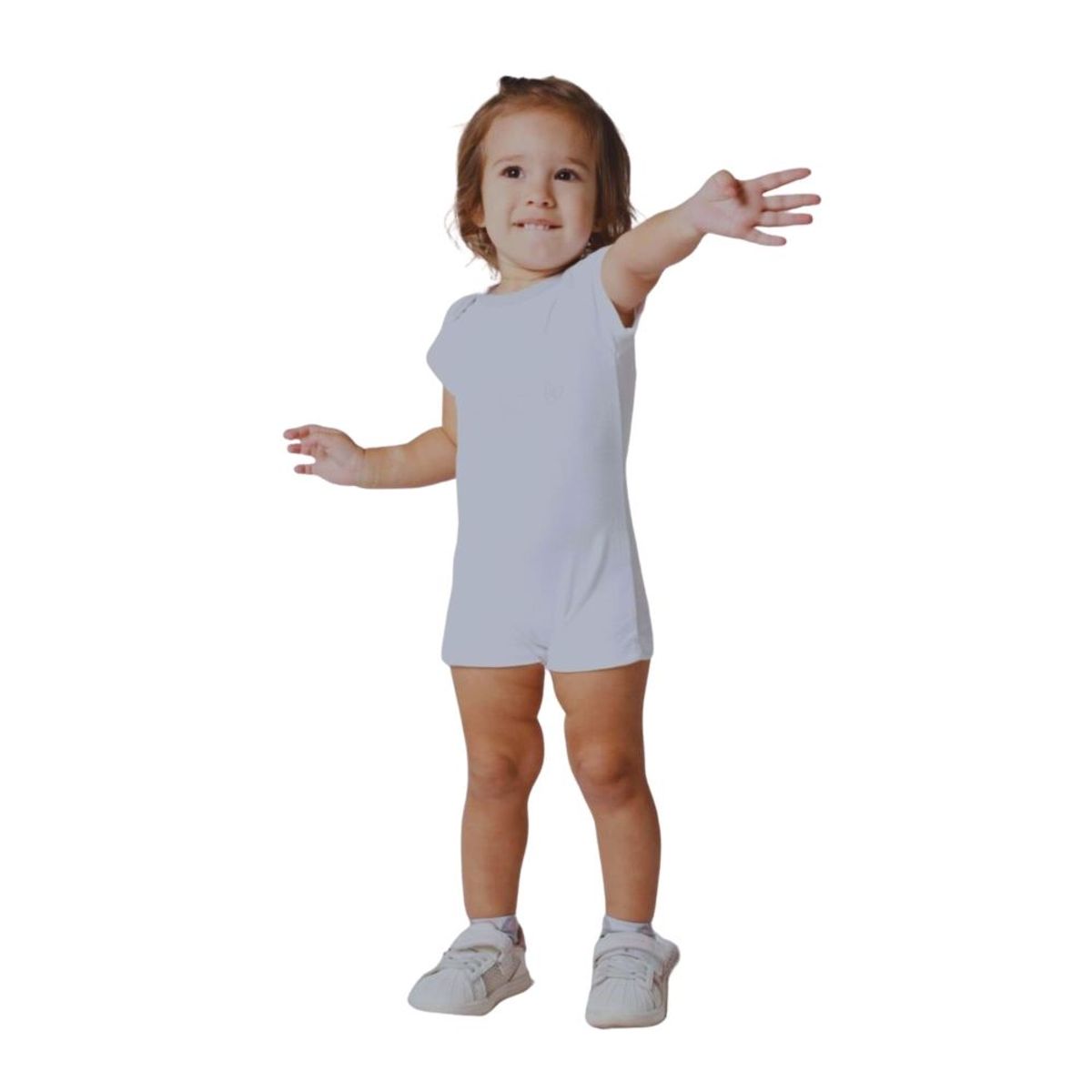 Forever Cute Romper (White) - Rompers & Playsuits