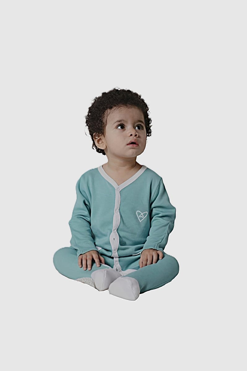 Forever Cute Sleeping Suit (Mint)