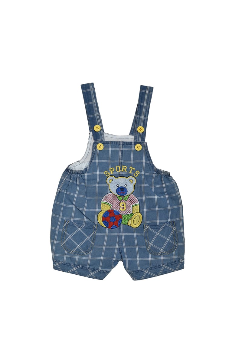Stylish Yellow Dungaree Set For Kids Stylish Yellow Dungaree Set For Kids