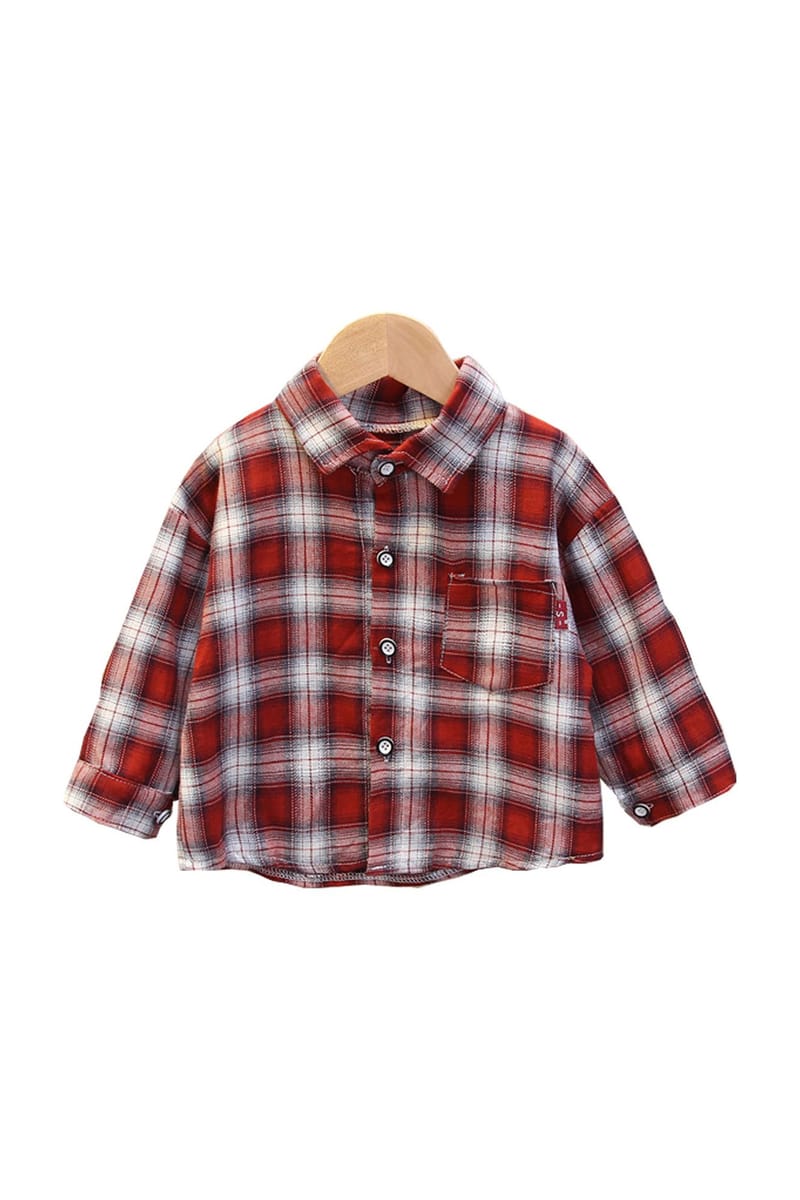 Stylish Casual Ensemble - Red Shirt With Medium Wash Denim Pant Stylish Casual Ensemble - Red Shirt With Medium Wash Denim Pant