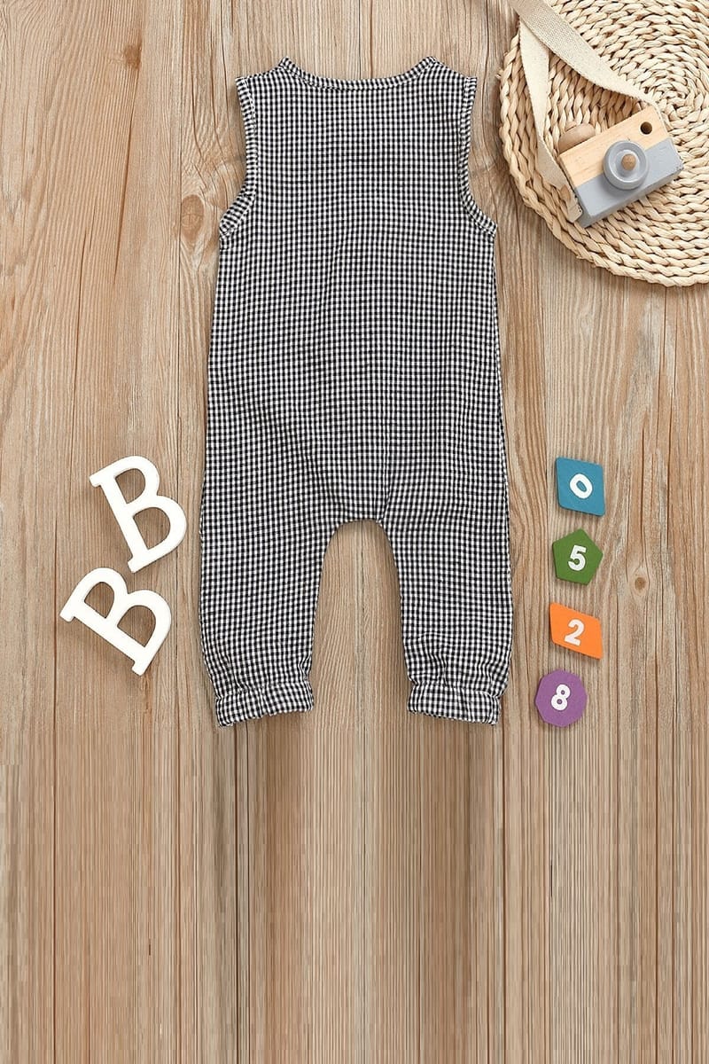 Stylish And Comfortable Tyler Playsuit In Black Generic - Kids's Rompers & Playsuits 3