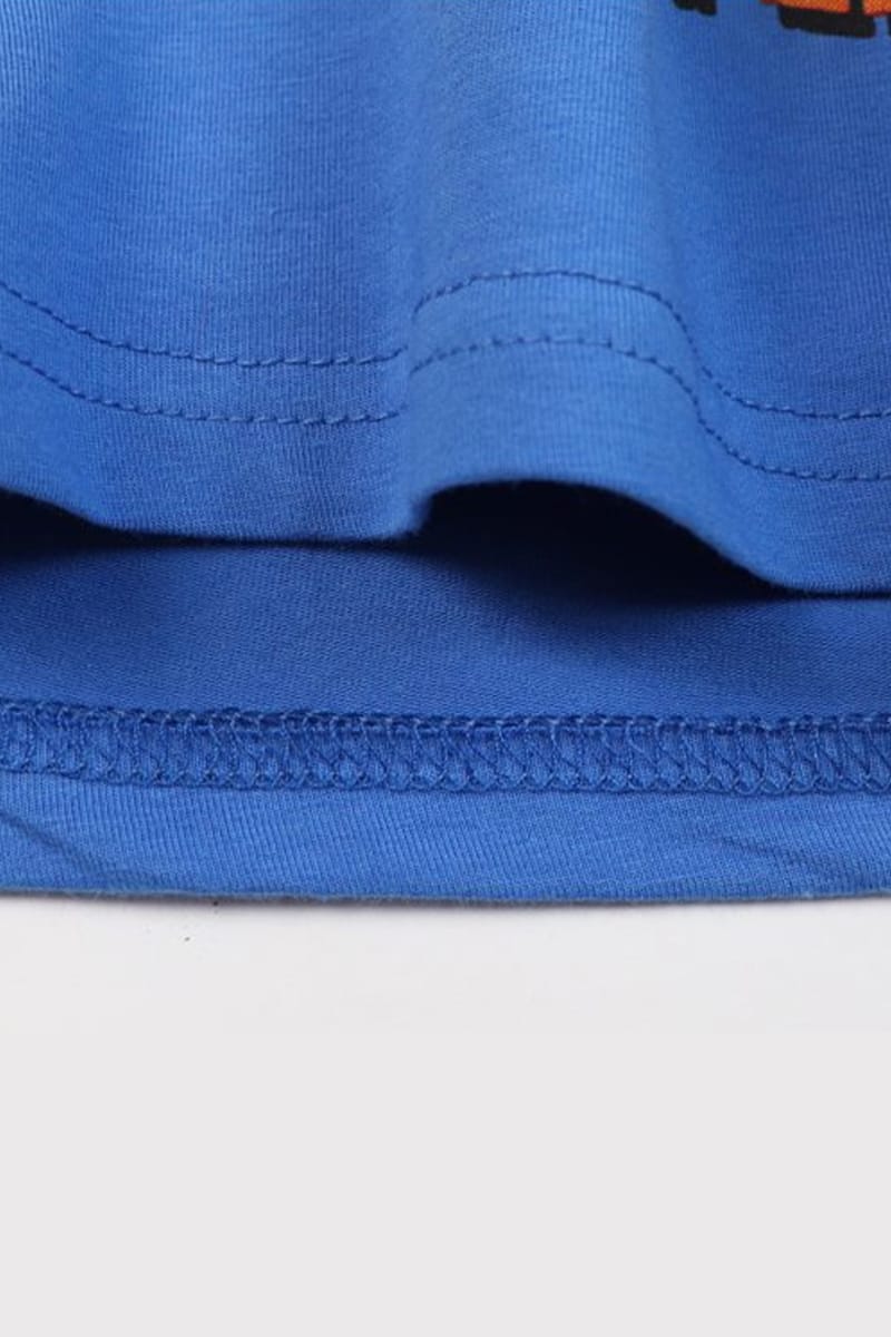 Blue Cars Printed T-Shirt: A Stylish Statement Of Comfort