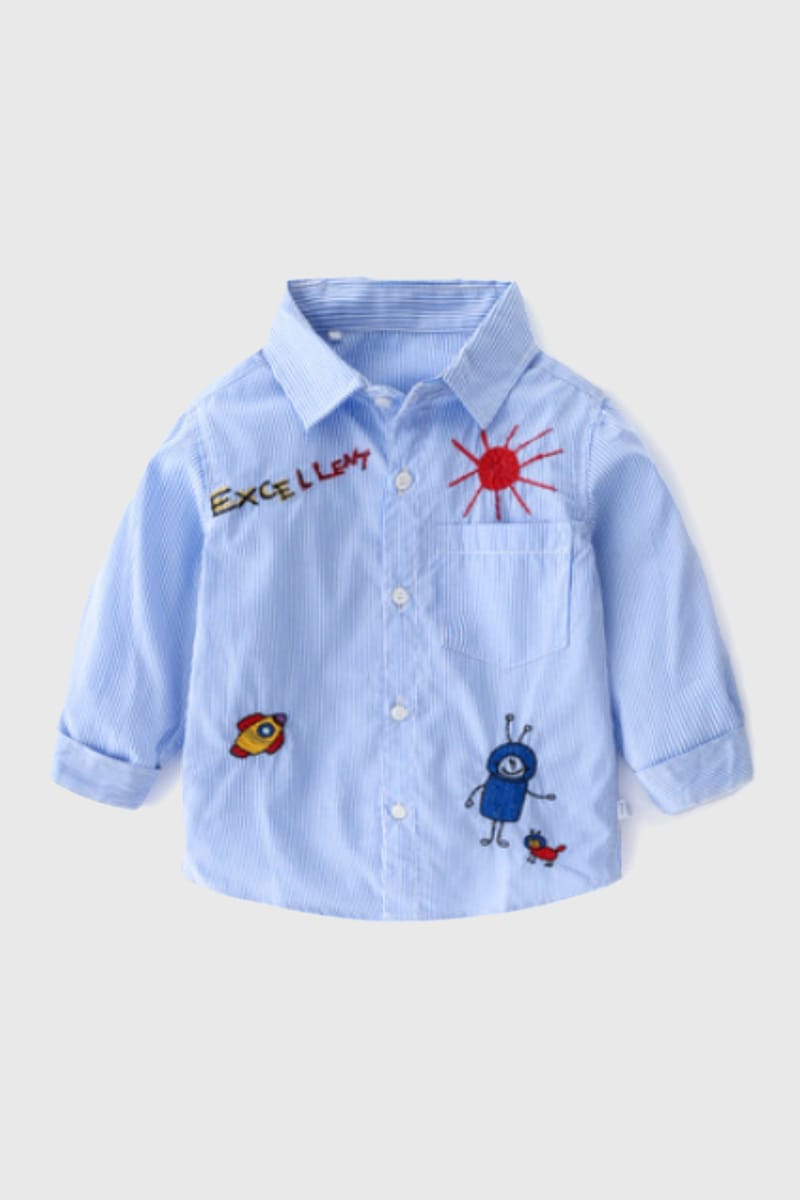 Exploring The Cosmos The Space Shirt Experience Generic - Kids's Casual Shirts