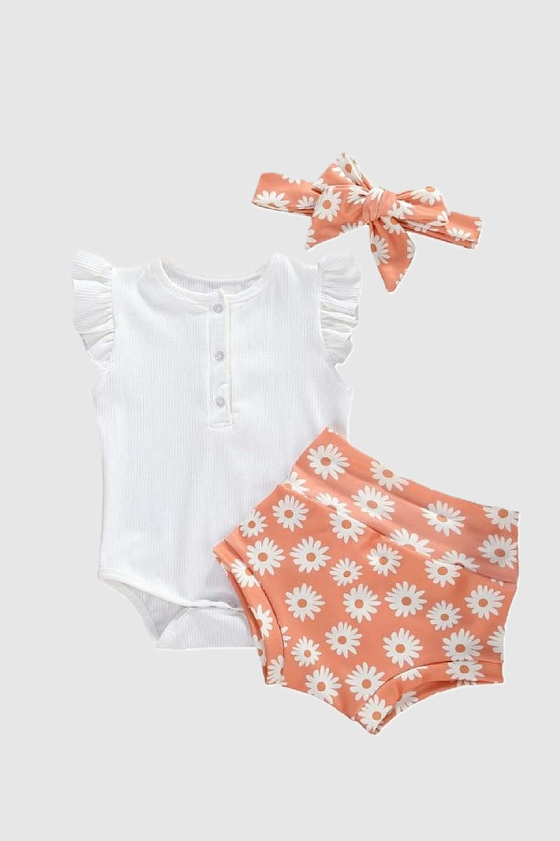 Scarlet Bloomer Set Daisy Generic - Kids's Casual Dresses 9