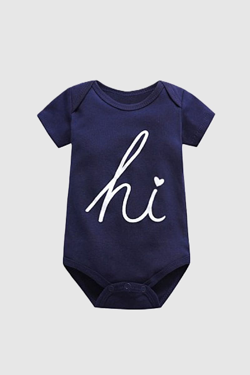Comfort Deluxe Pure Cotton Hi Bodysuit/Onesie