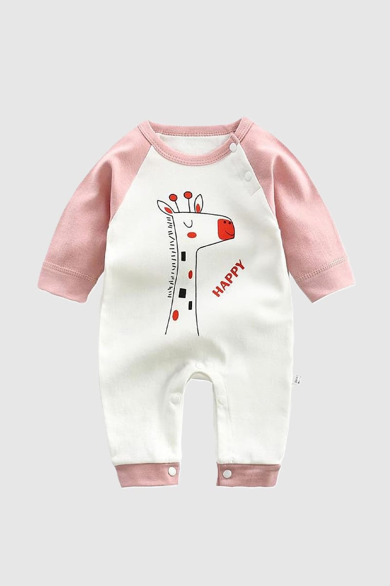 Adorable Happy Giraffe Jumpsuit For Your Little One Generic - Kids's Jumpsuits 6