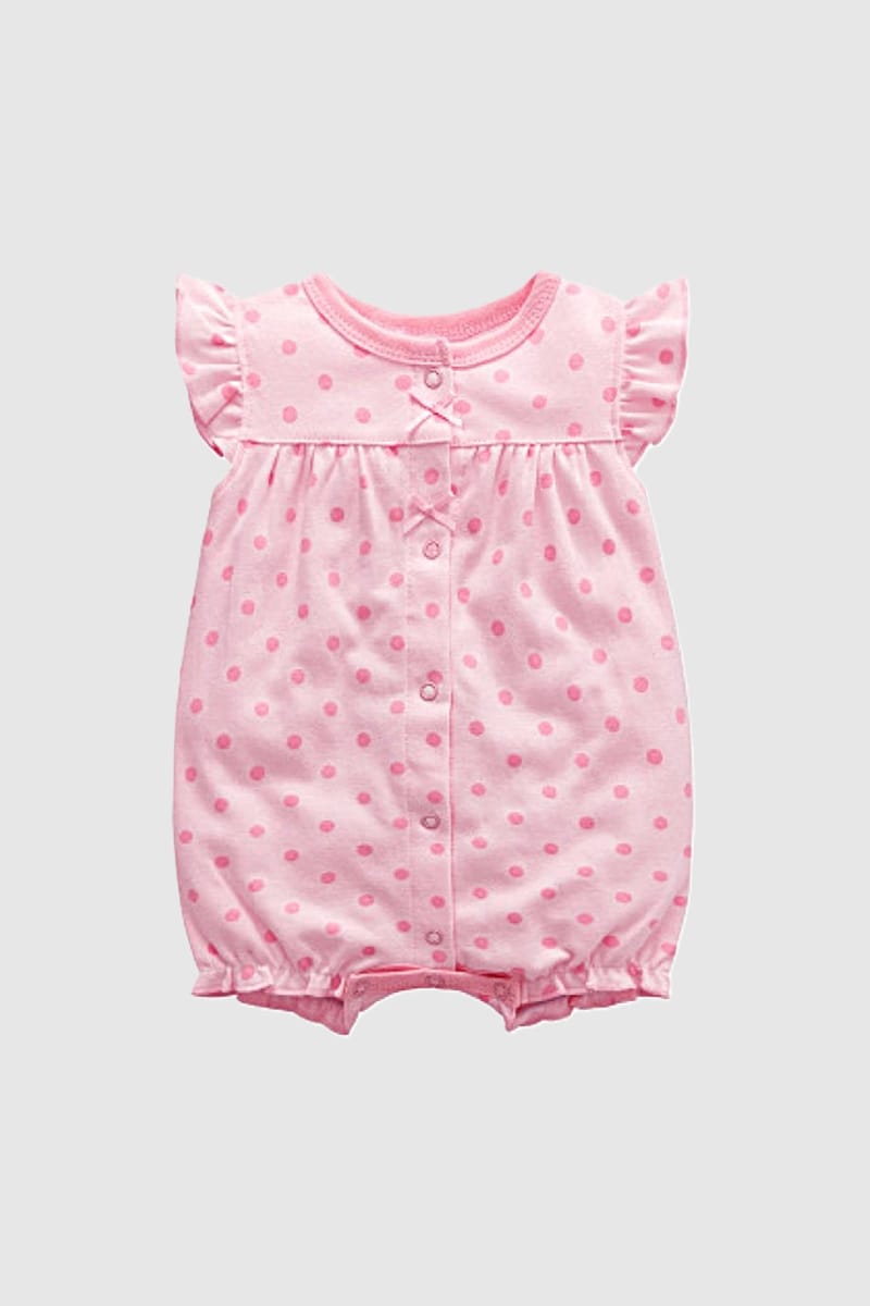 Little Pink Dottie Romper Generic - Kids's Rompers & Playsuits 5