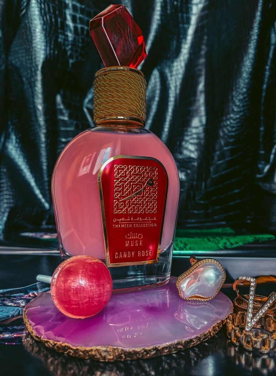 Musk Candy Rose Thameen Musk Collection Eau De Perfume 100ml Lattafa - Men's Eau De Parfum 2