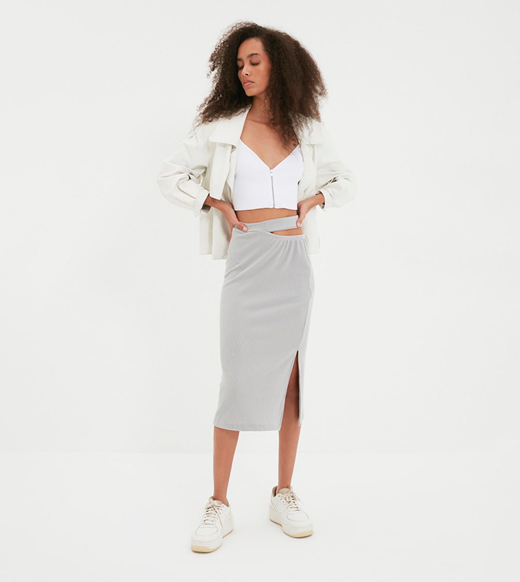Trendyol - Women's Midi Skirts 2