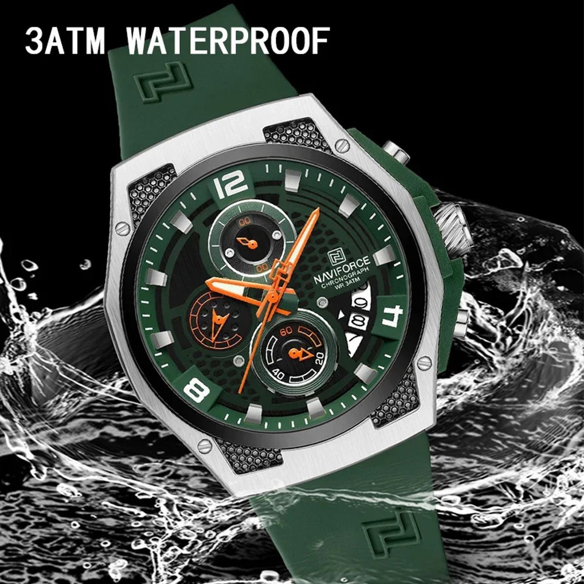 Luxury Sports Quartz Watch – Durable and Multifunctional for Men Naviforce - Men's Dress Watches 1