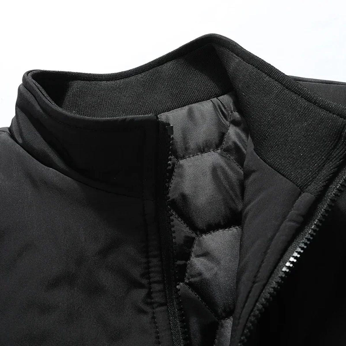 Thick Puffer Jacket – Casual Warm Winter Outerwear Eaeovni - Men's Puffer Jackets 4