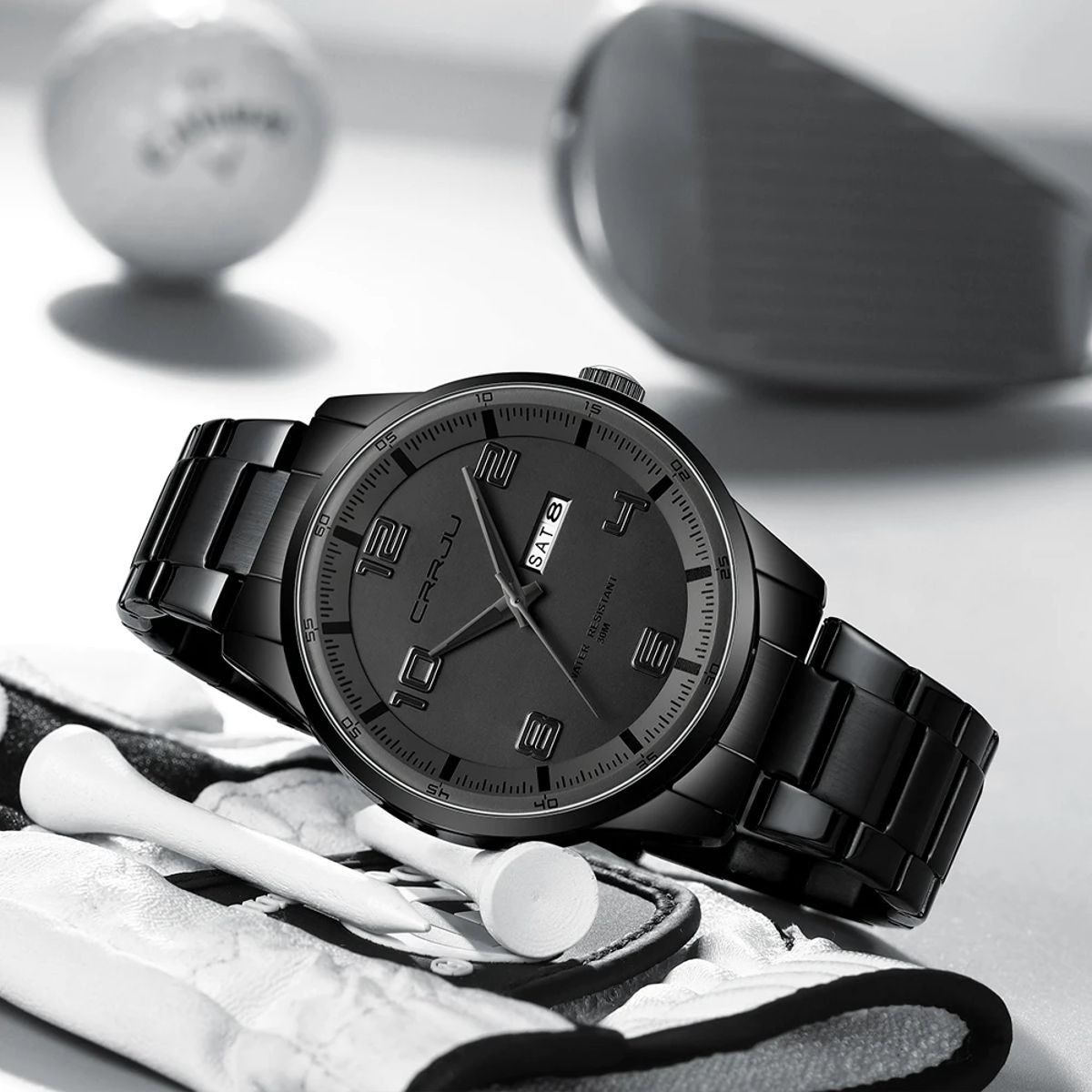 Elegant Men's Luxury Watch with Stainless Steel & Quartz Movement Elegant Men's Luxury Watch with Stainless Steel & Quartz Movement