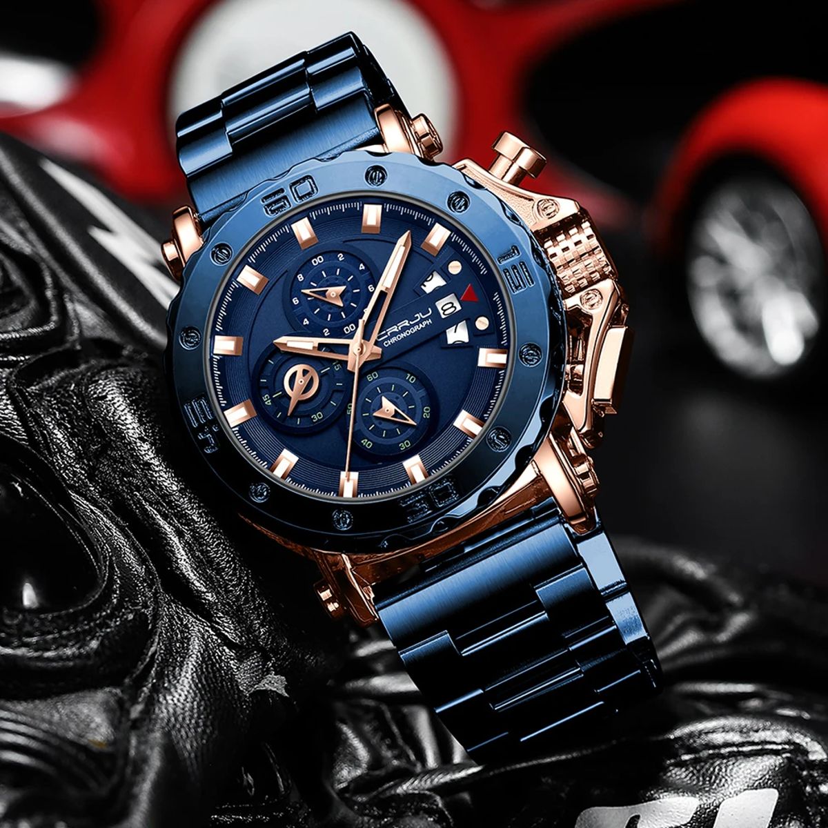 Men's Luxury Chronograph Watch with Stainless Steel Design Men's Luxury Chronograph Watch with Stainless Steel Design