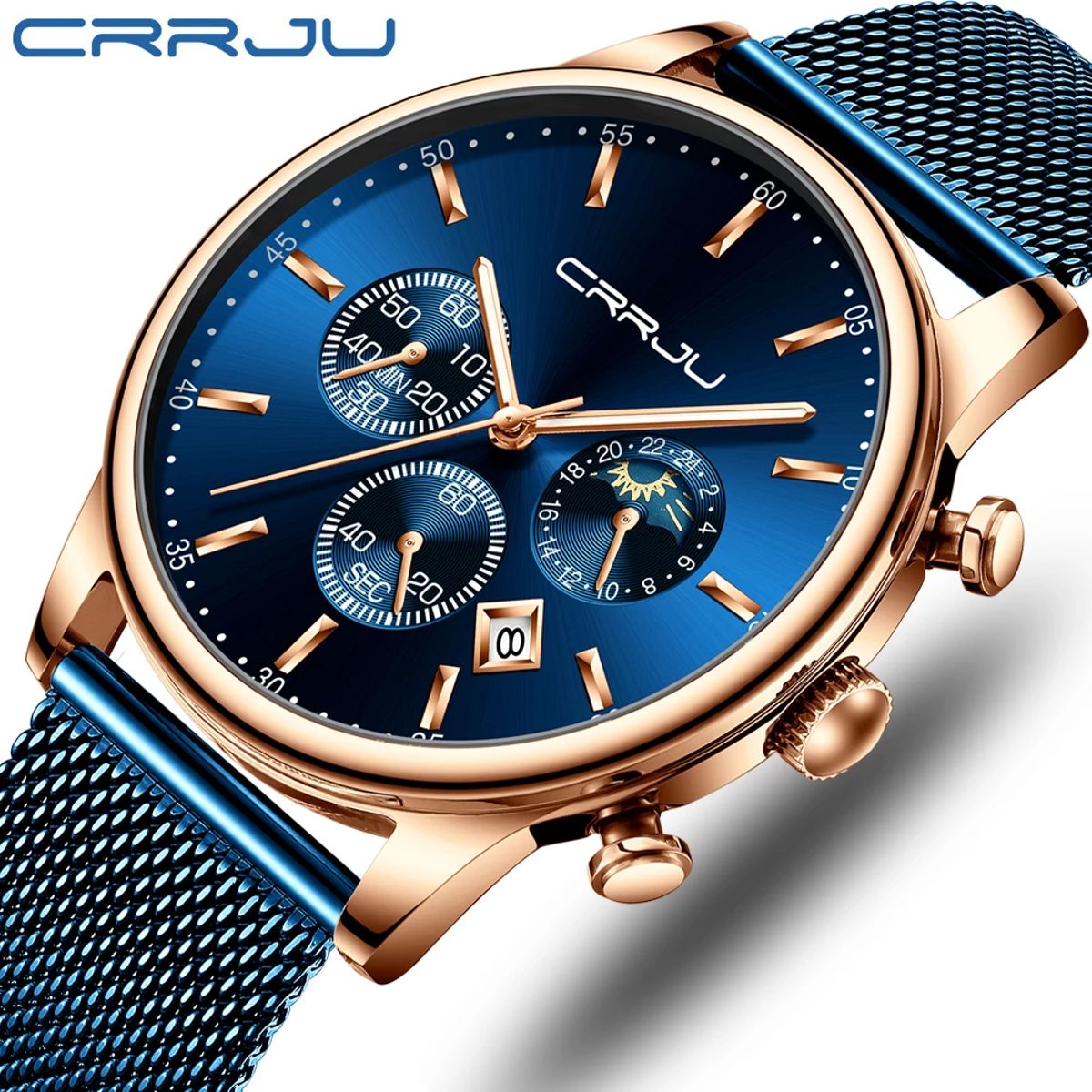 Crrju - Men's Dress Watches 1