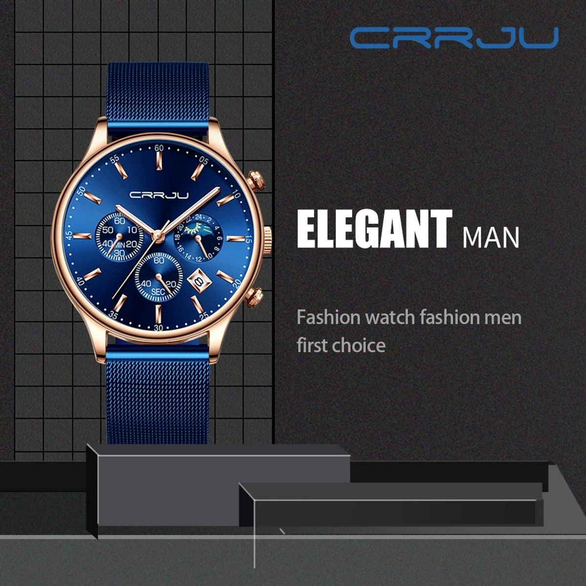 Crrju - Men's Dress Watches 5