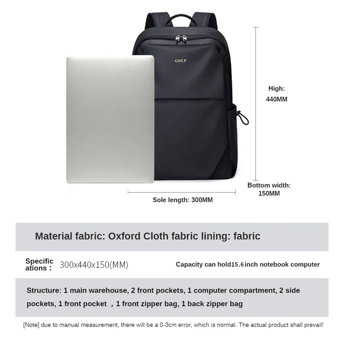 Trendy Waterproof Backpack for Men – Versatile, Durable, and Practical