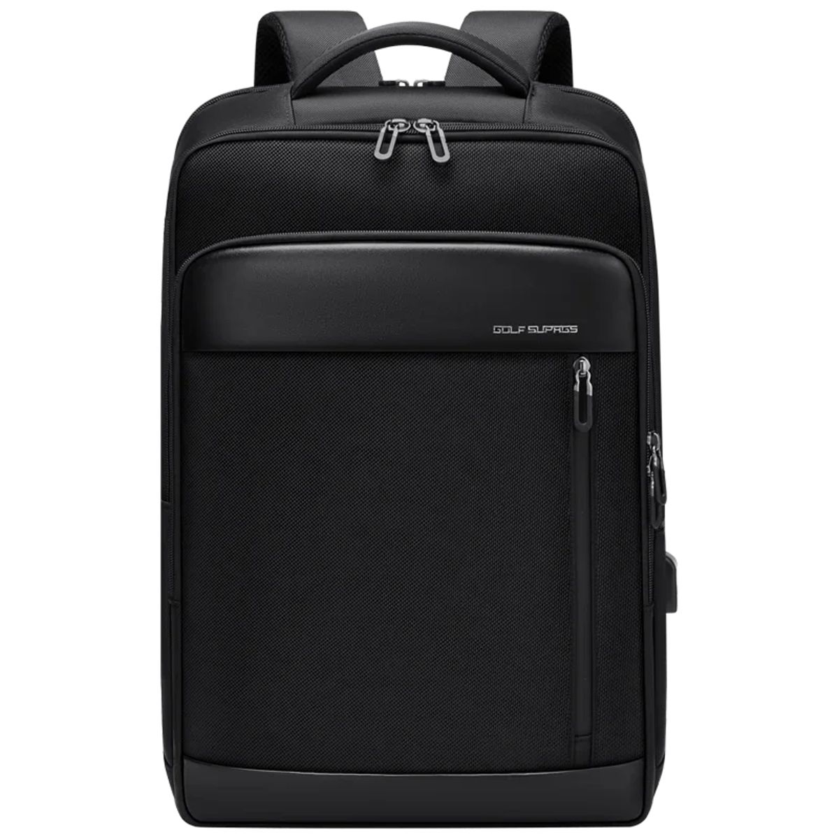 Premium Waterproof Business Backpack with Charging Port and Laptop Compartment