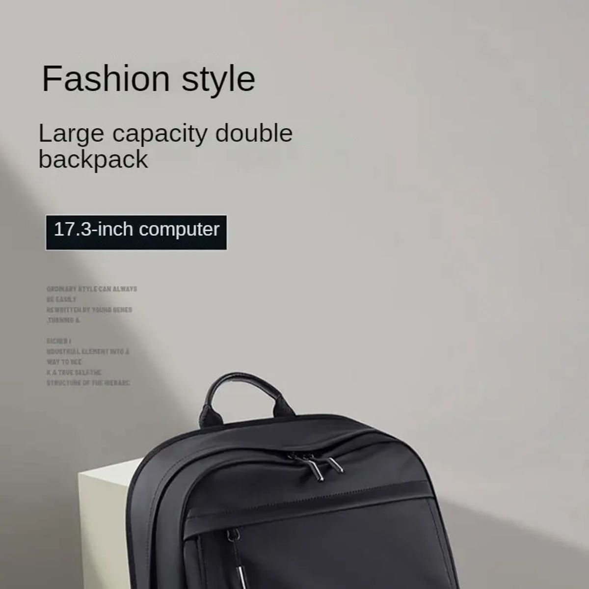Versatile Waterproof Oxford Backpack for Laptop and Travel